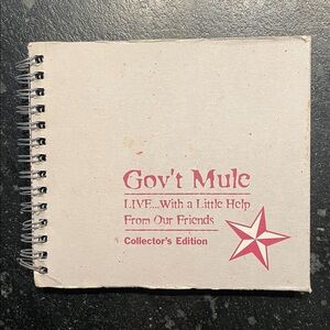 "Gov't Mule: Live ...With a Little Help from Our Friends" Collector's Edition